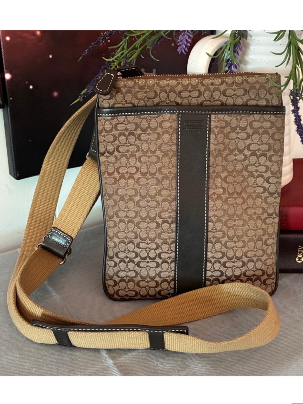 Coach Signature Mini C Swing Pack